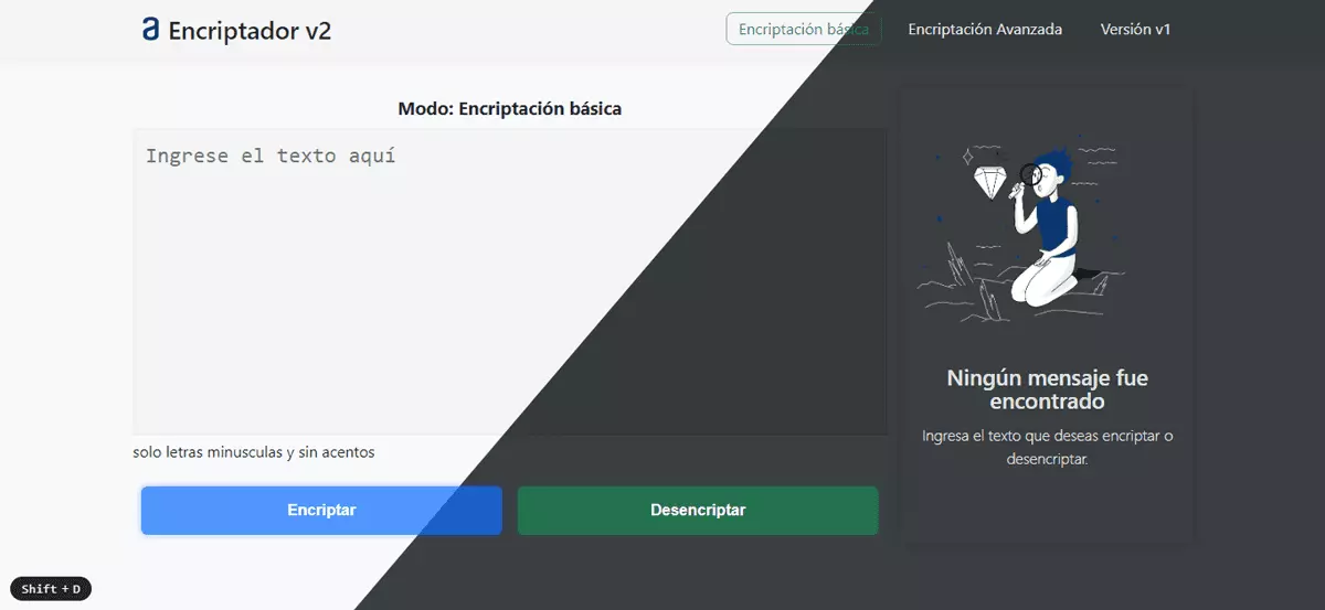 Encriptador v2 - Un versión altera proyecto challenge encriptador